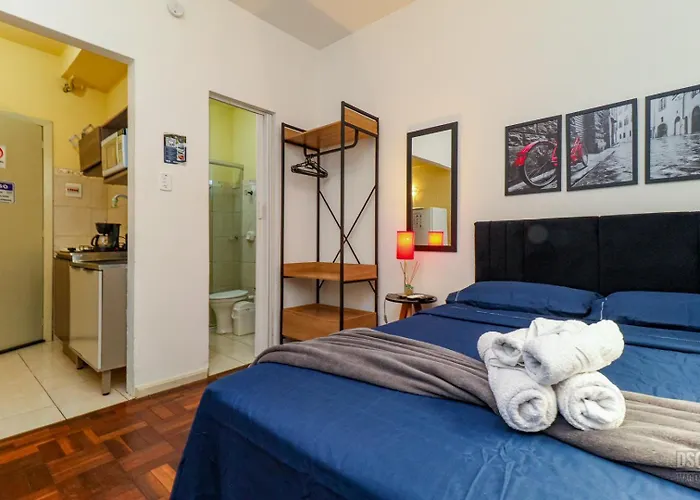 Apartamento Estúdio Na Rua Do Centro Histórico, Bem Localizado Porto Alegre